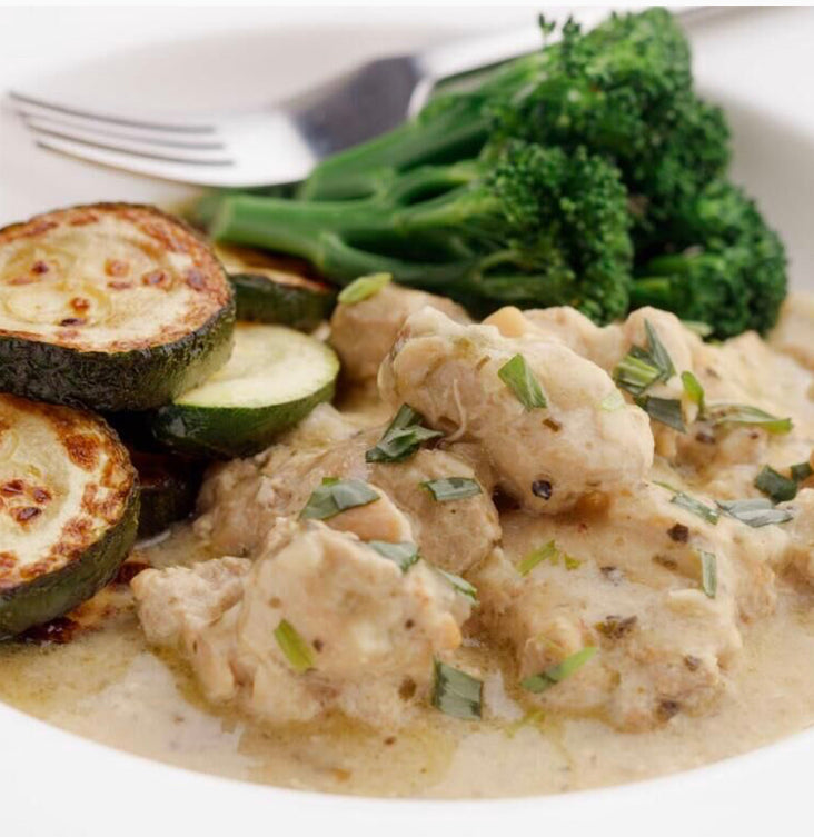 Natural Ketosis Creamy Chicken & Tarragon Keto Munch Bites