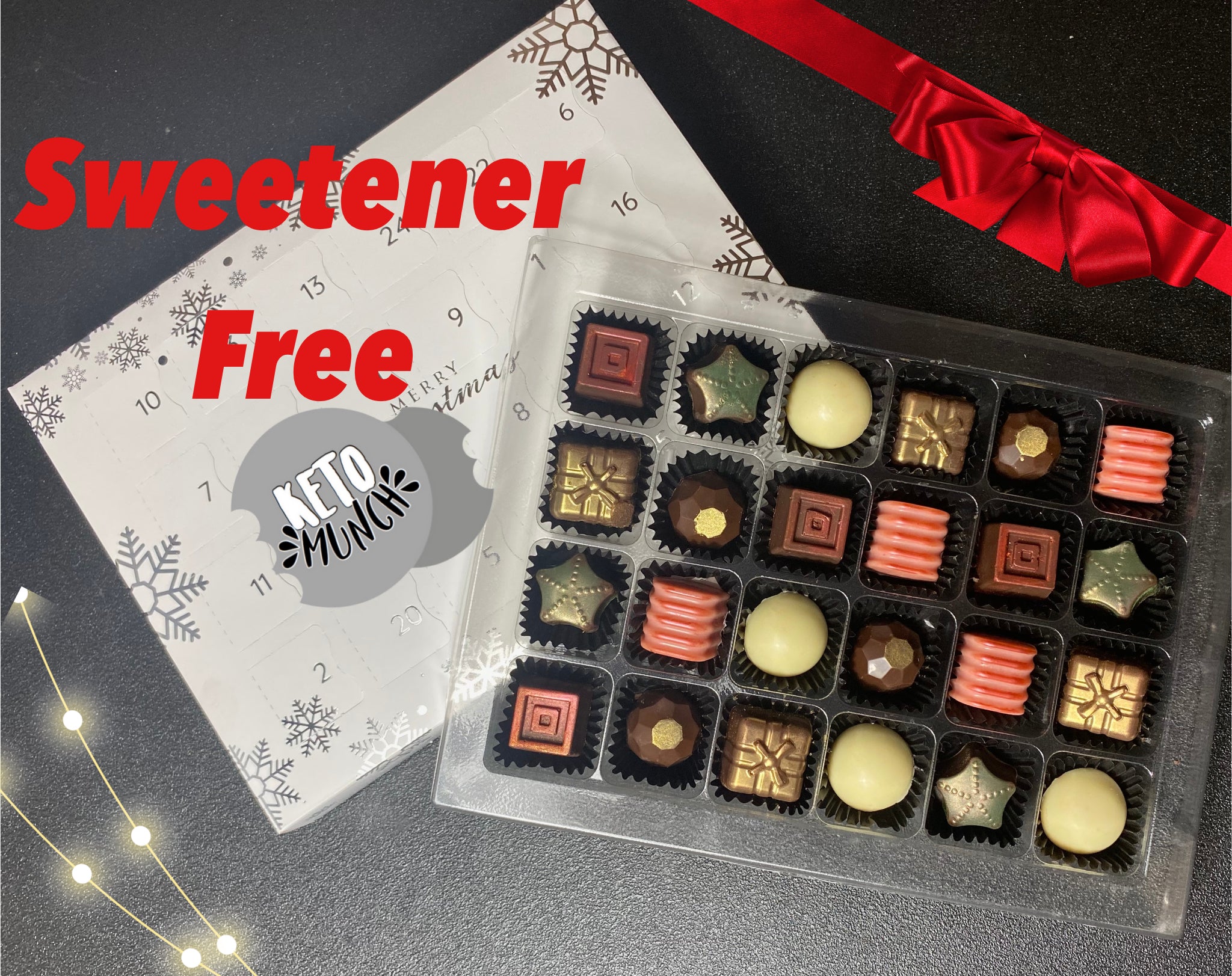 Pre-order - 24 Days Keto Low Carb Advent Calendar SWEETENER FREE