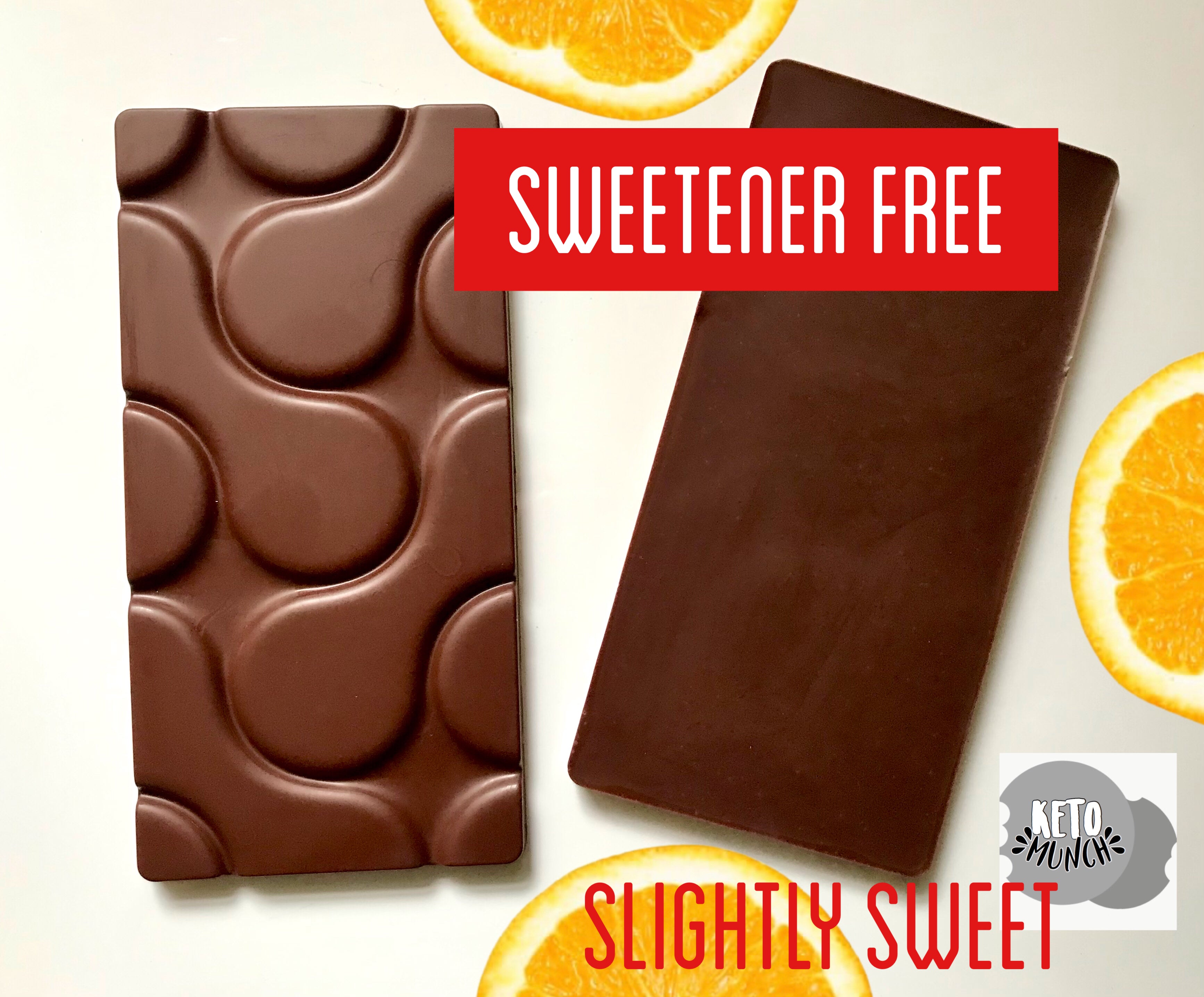 Keto Munch Cream Keto Bar - Orange - SWEETENER FREE