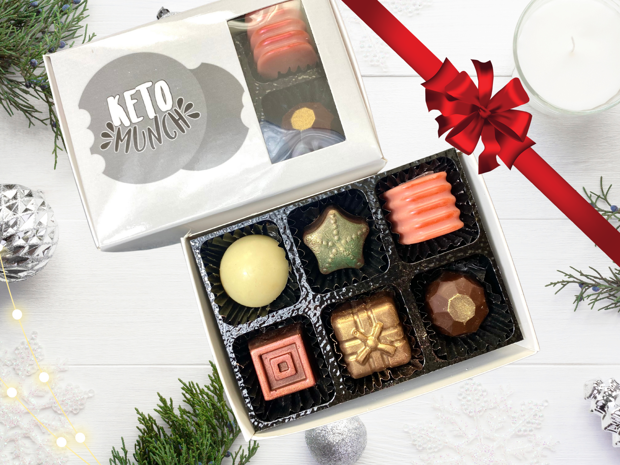 Keto Munch Christmas Chocolates