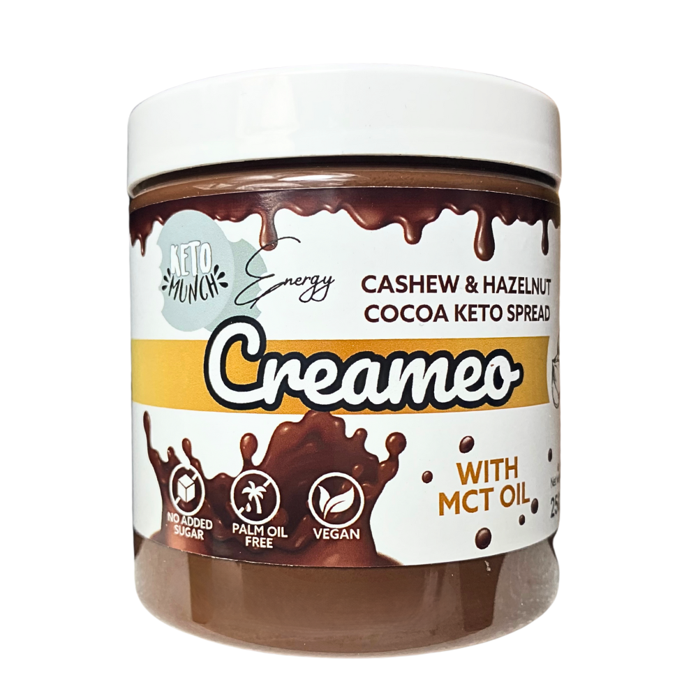 Keto Munch Creameo - Cashew & Hazelnut Cocoa Keto Spread