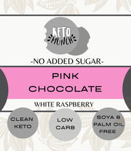 Load image into Gallery viewer, No Added Sugar Pink Keto Chocolate Bar - Raspberry White