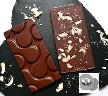 Load image into Gallery viewer, No Added Sugar Cream Keto Coconut Chocolate Bar with sweetener