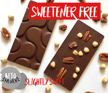 Load image into Gallery viewer, No Added Sugar Cream Keto Bar SWEETENER FREE - Hazelnuts and pecans